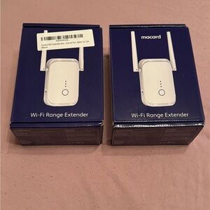 2 Brand New WiFi Extender Signal Booster Internet Booster w/Ethernet Port